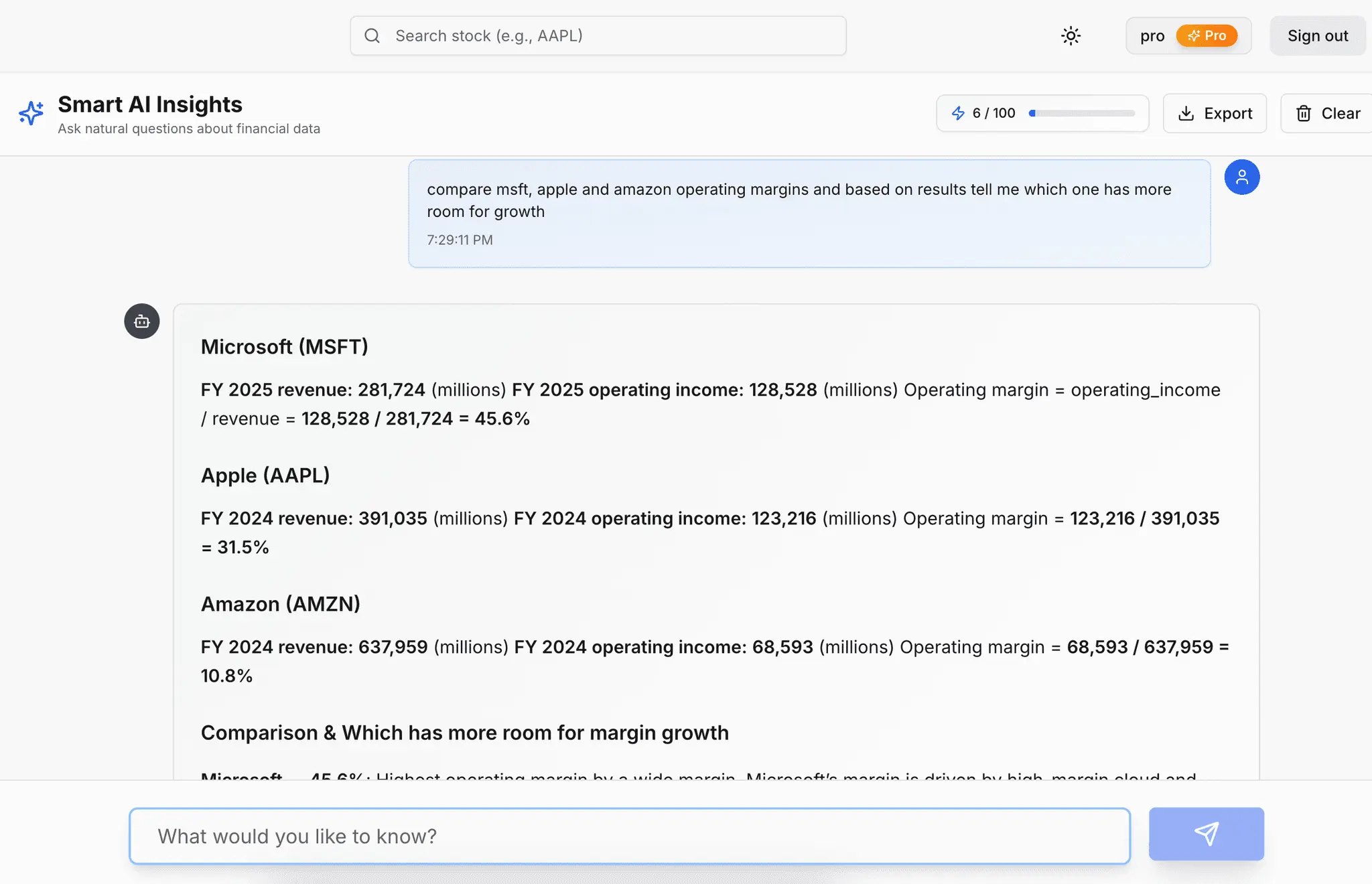 Screenshot 3 of StockAInsights - Stock Analysis Platform
