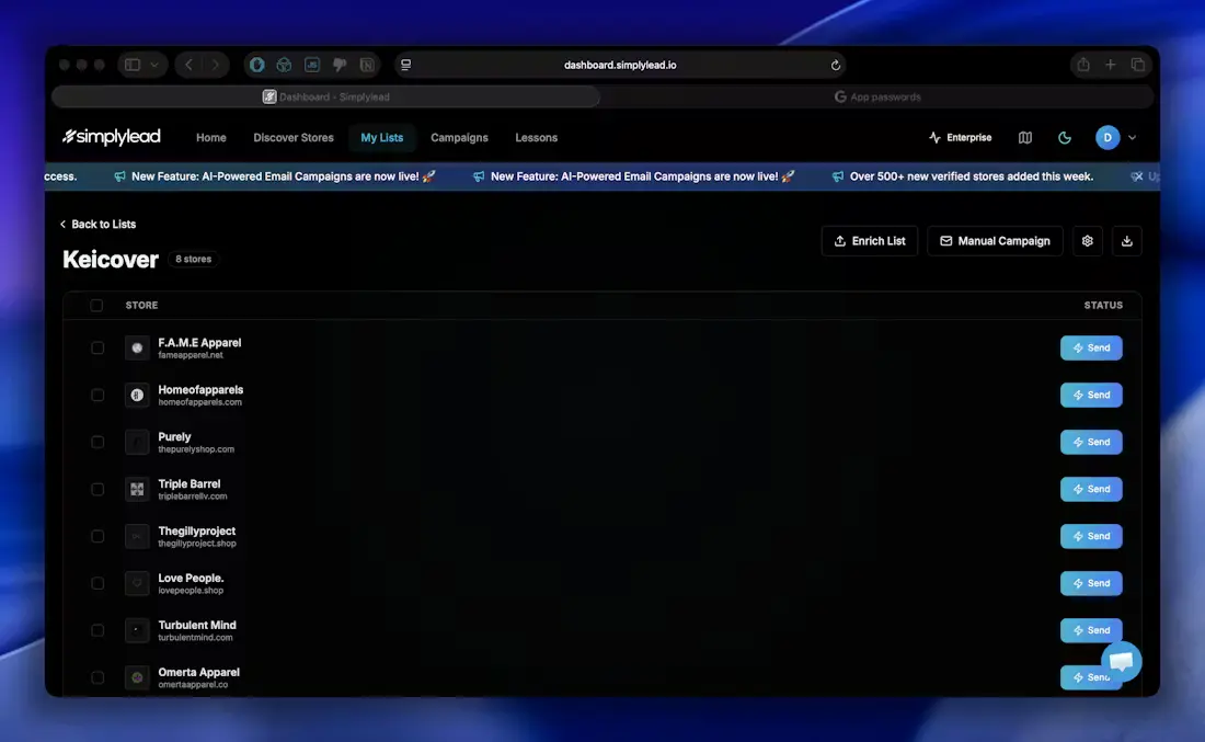 Screenshot 2 of SimplyLead