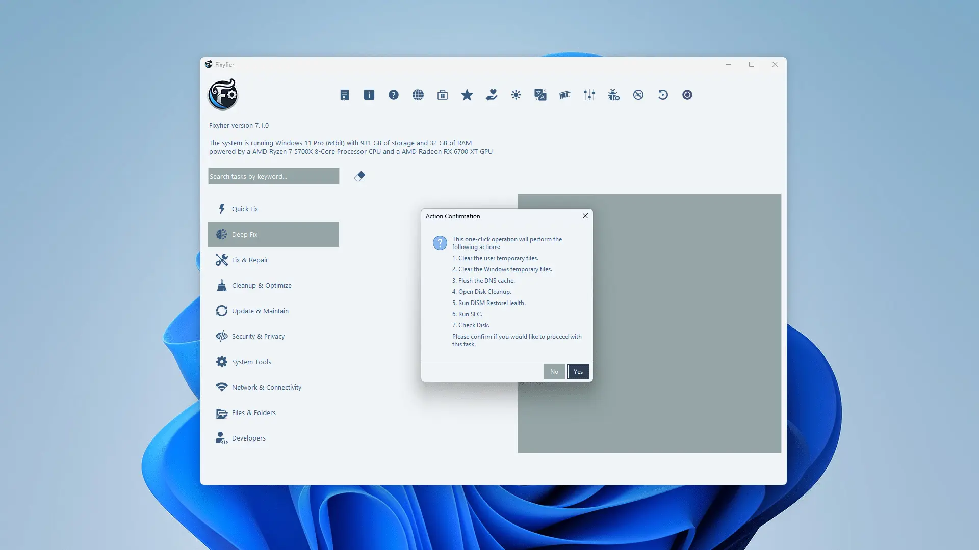 Screenshot 4 of Fixyfier