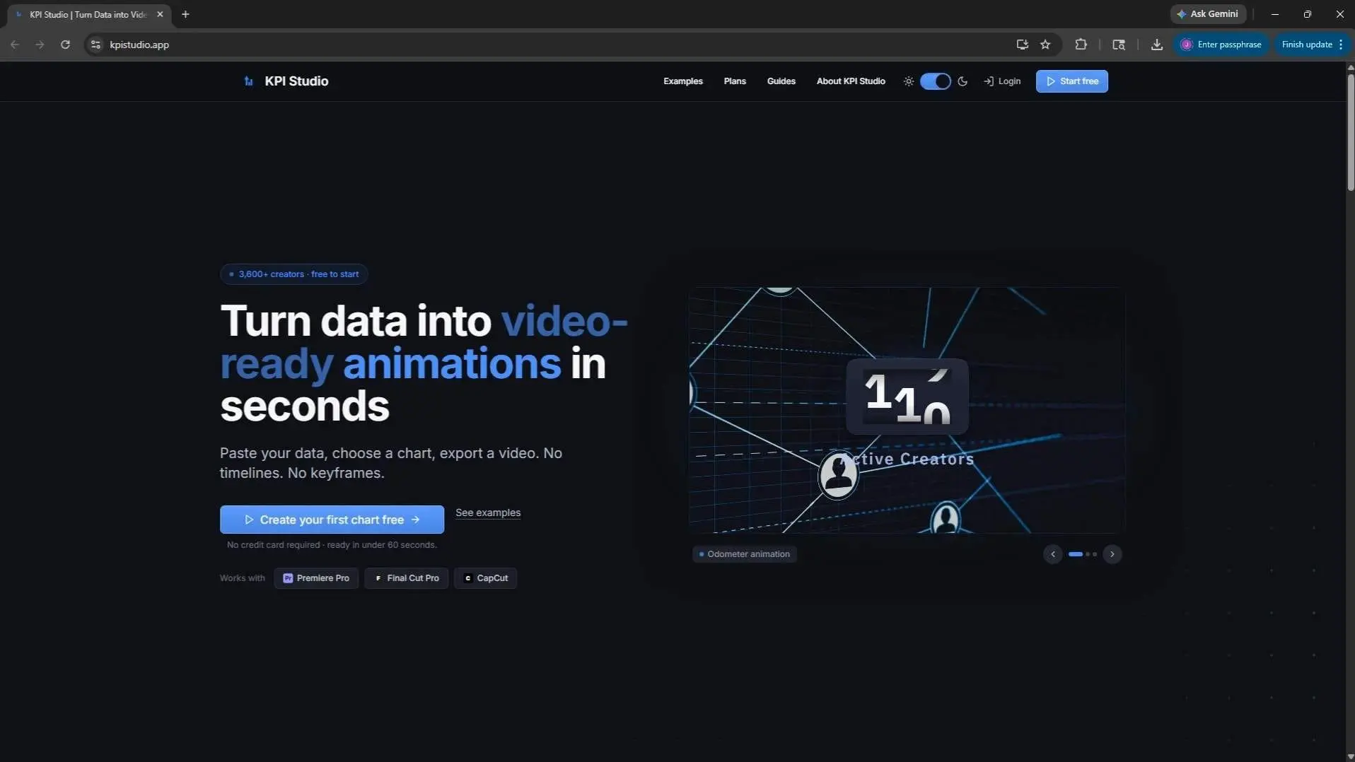 Screenshot 1 of KPI Studio