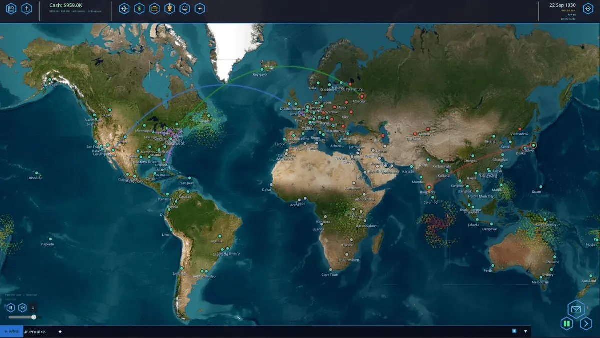 Screenshot 2 of SkyChart: Airline Executive