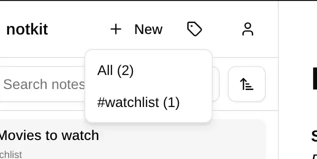 Screenshot 6 of notkit.io - Your Personal Note-Taking Sp