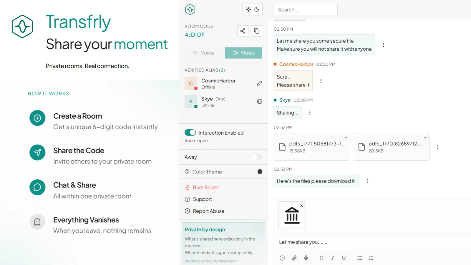 Screenshot 1 of Transfrly