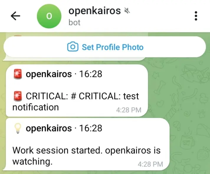 Screenshot 3 of openkairos