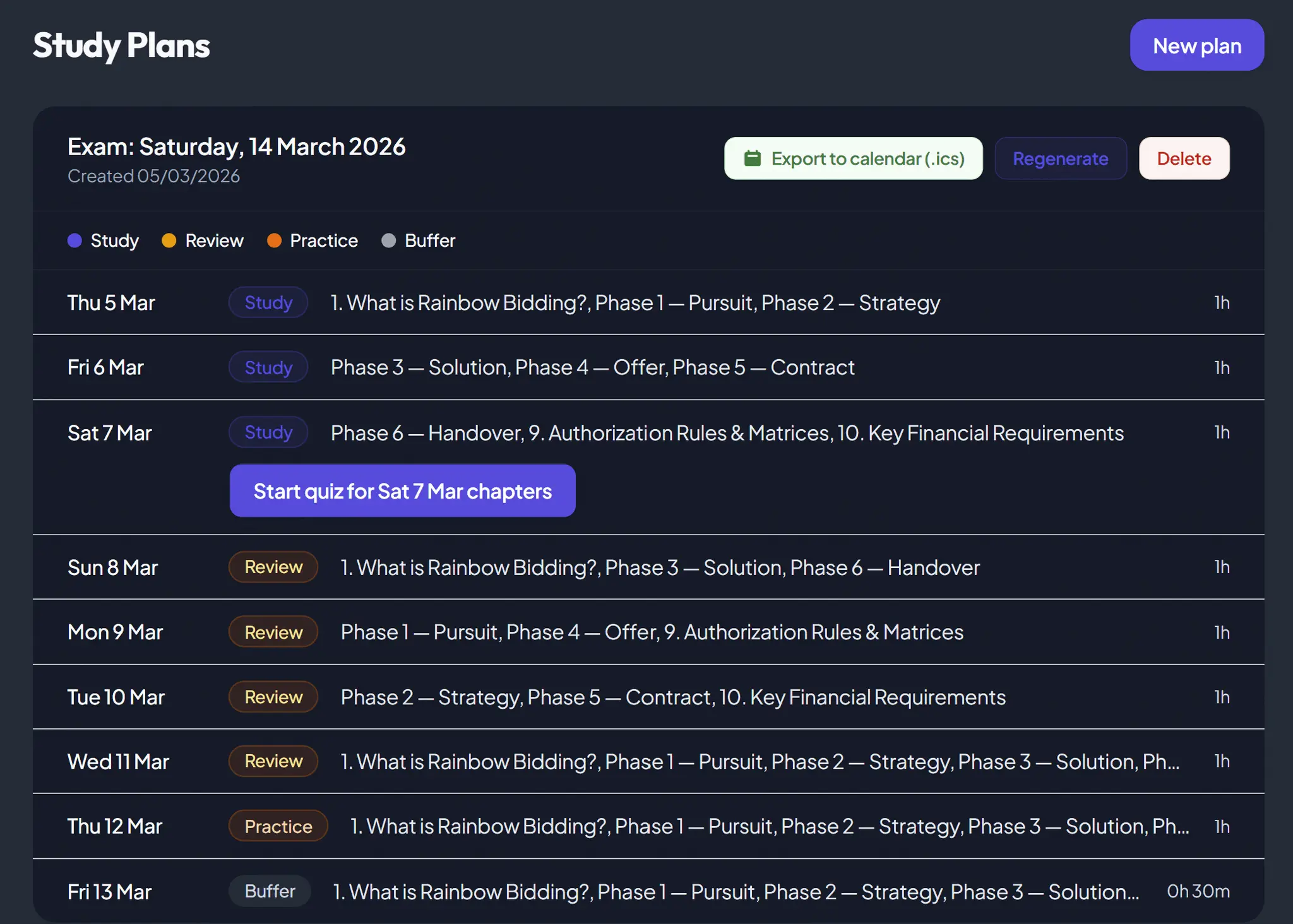 Screenshot 3 of StudyFlow