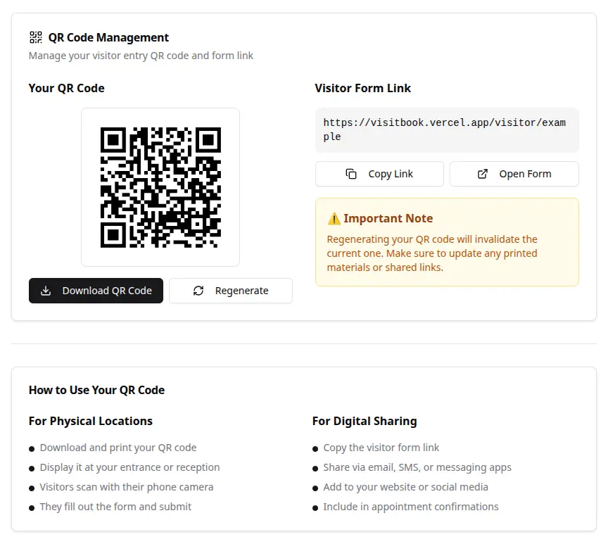 Screenshot 2 of VisitBook