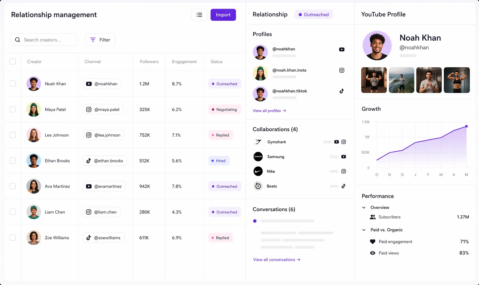 Screenshot 3 of Influencer Marketing Platform
