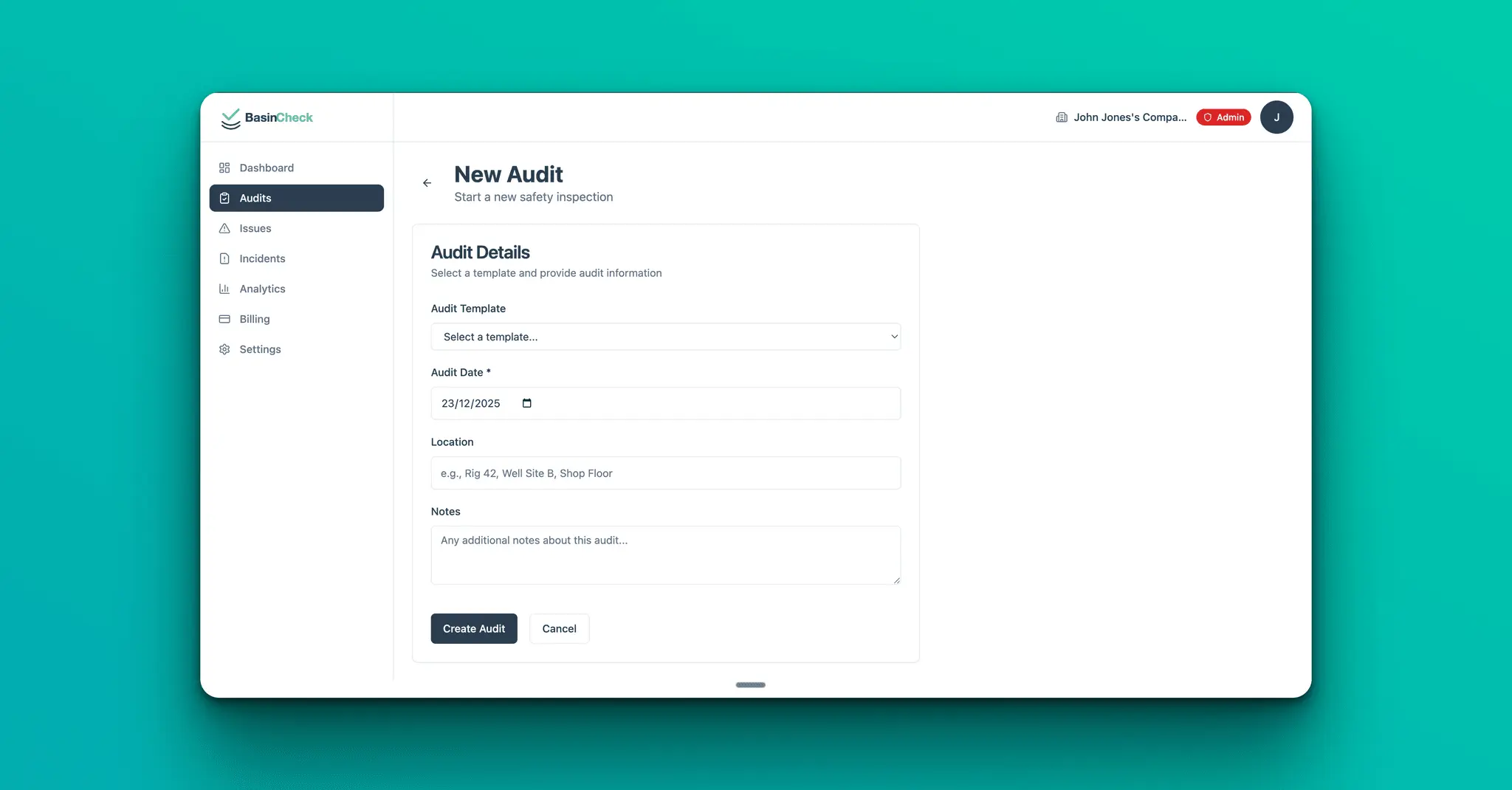 Screenshot 2 of BasinCheck