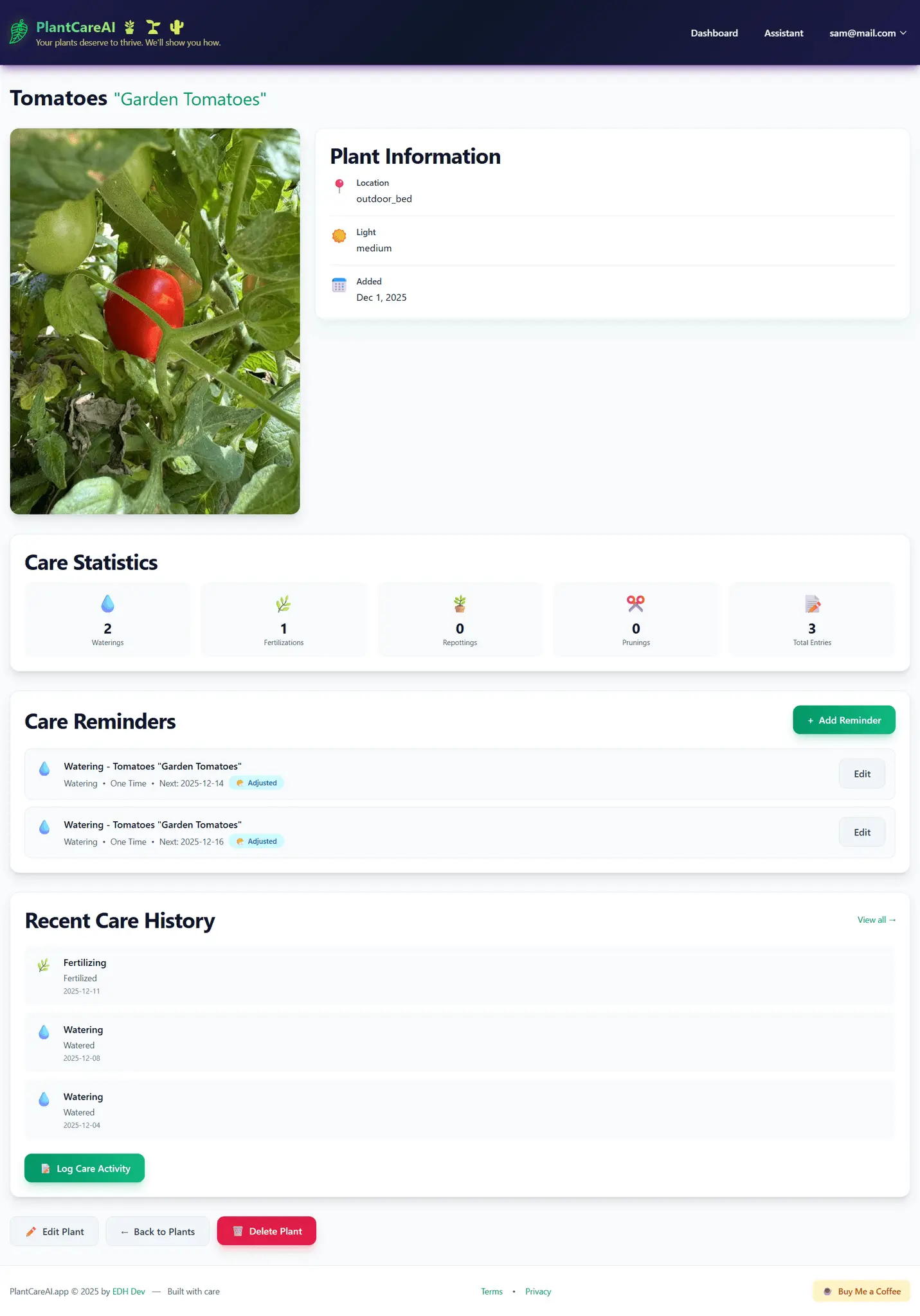 Screenshot 8 of PlantCareAI