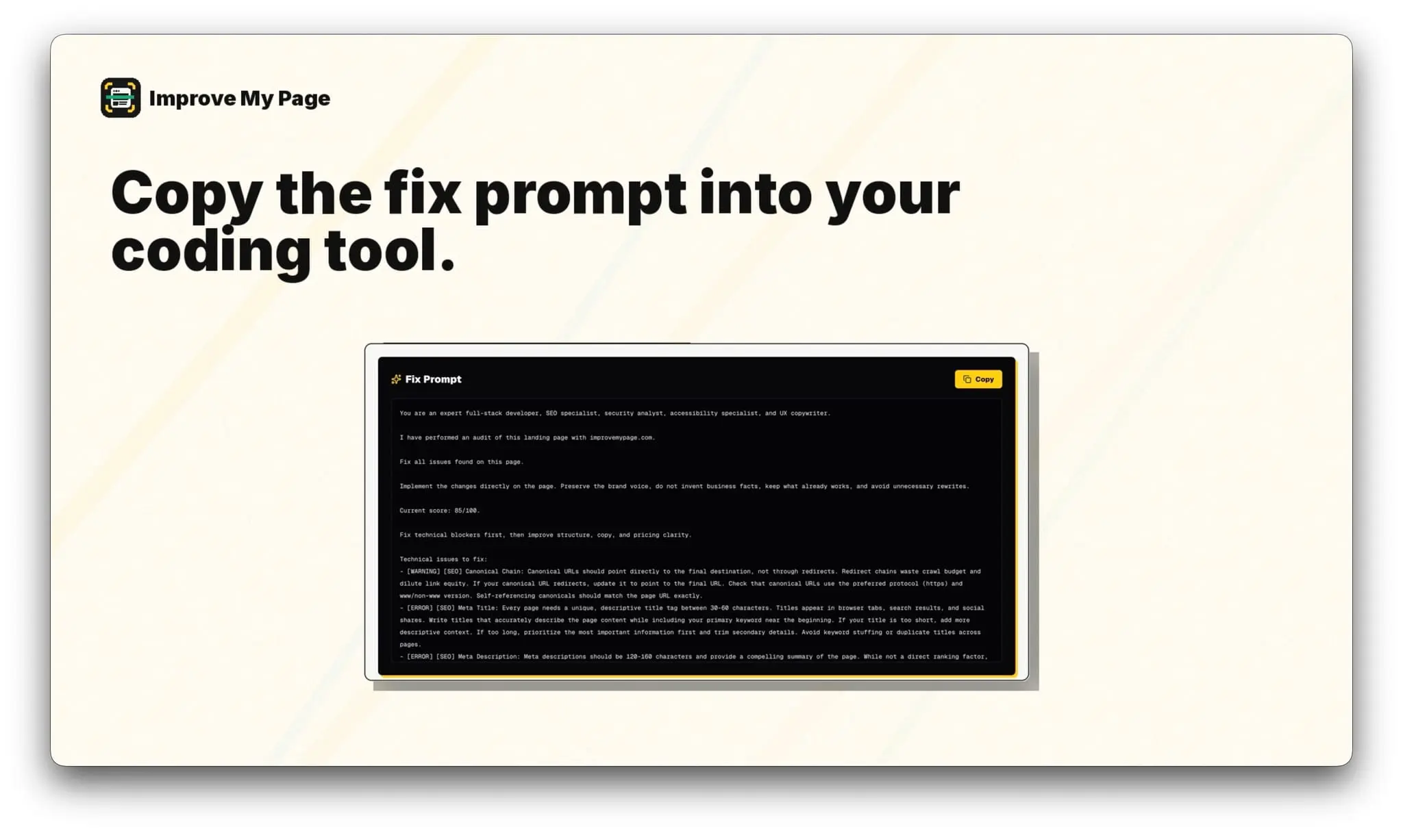 Screenshot 5 of Improve My Page