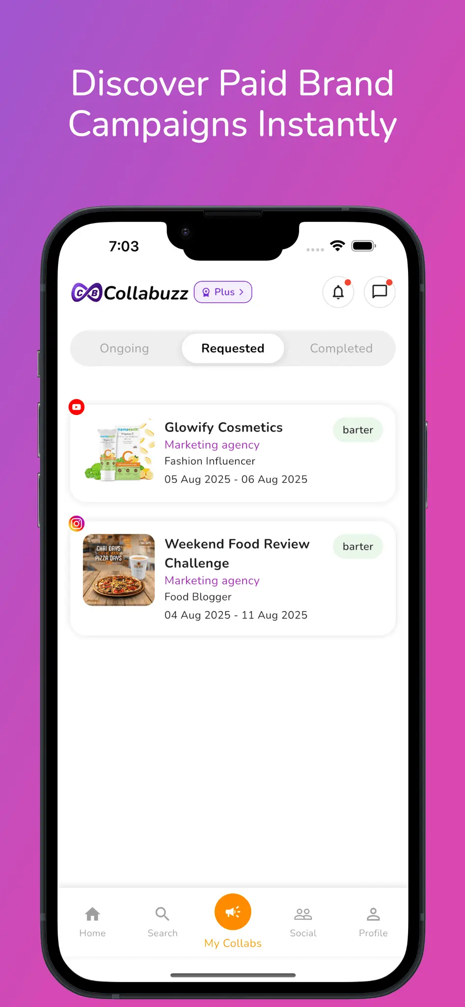 Screenshot 3 of Collabuzz