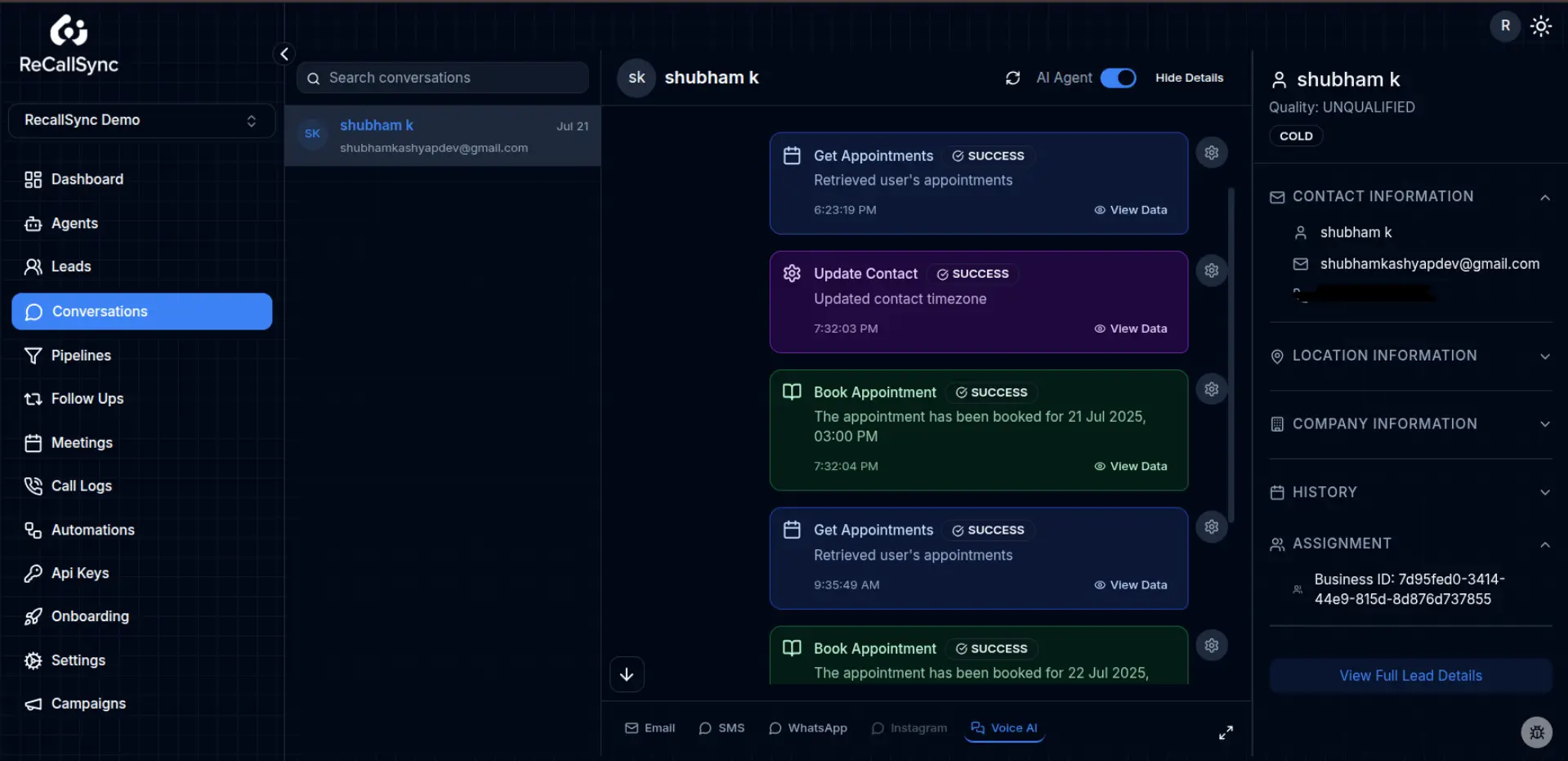 Screenshot 7 of ReCallSyncAI