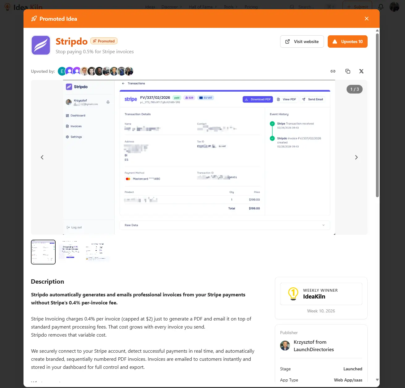 Screenshot 2 of Idea Kiln