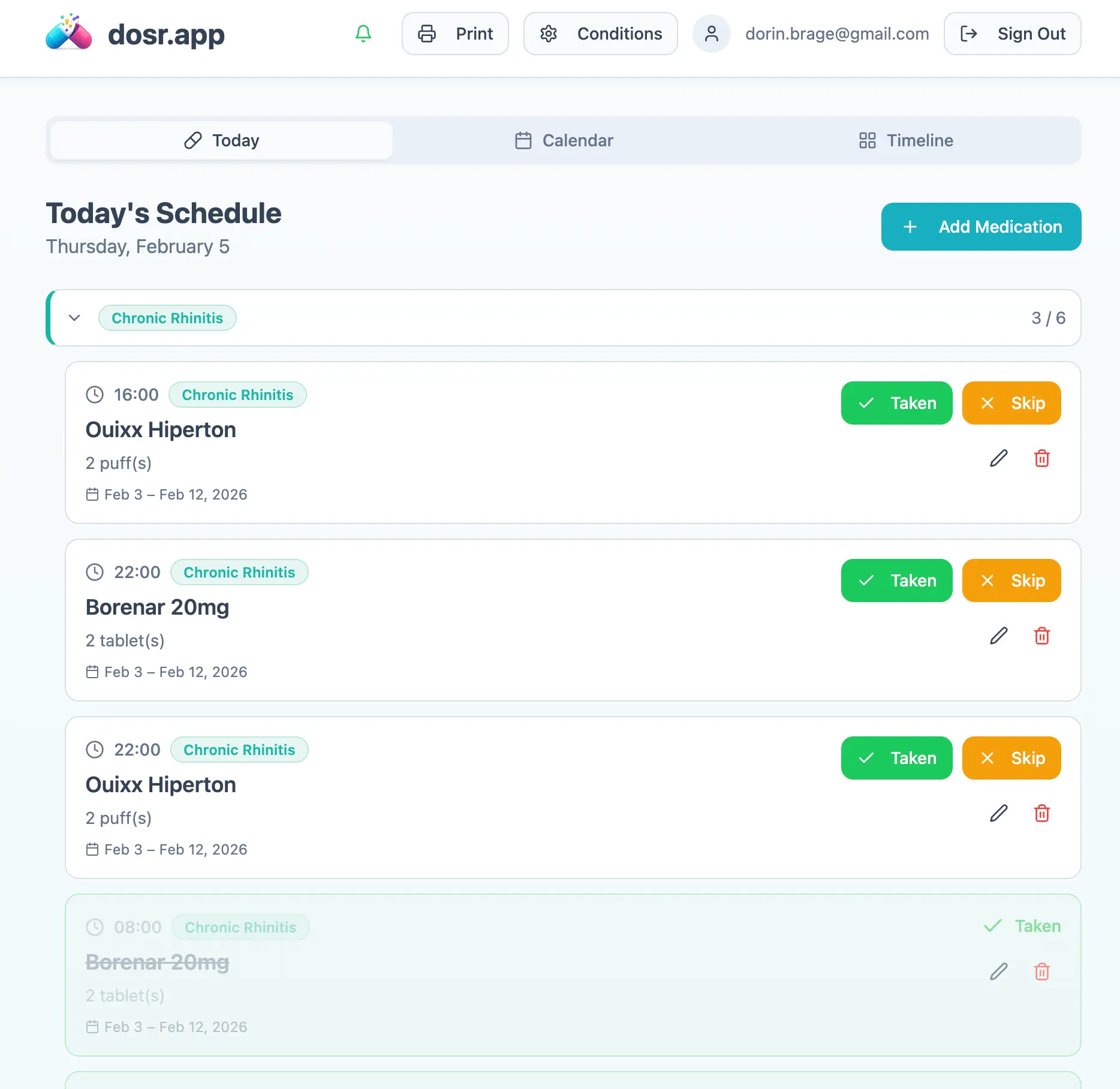 Screenshot 1 of dosr.app