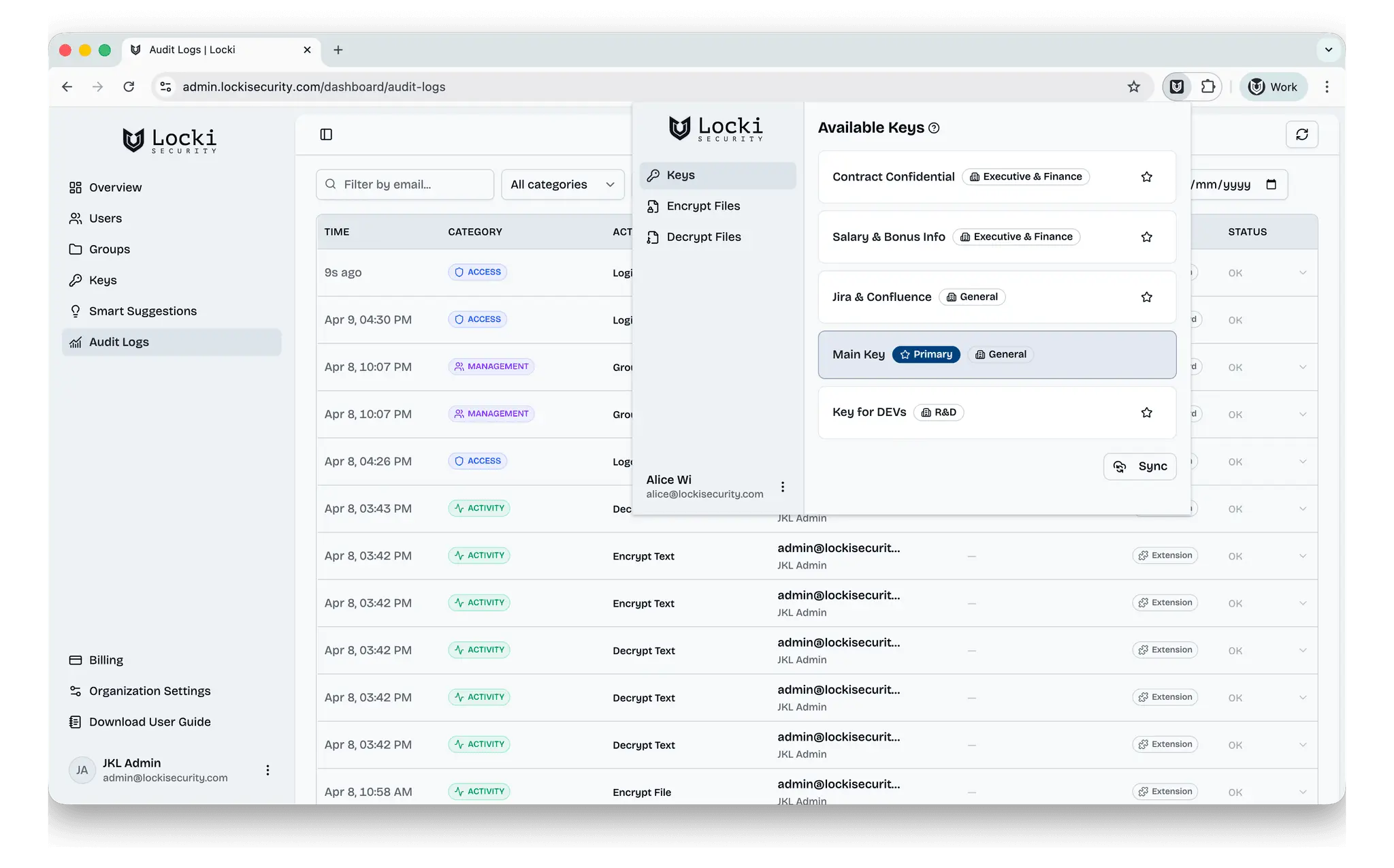 Screenshot 6 of Locki Security v2