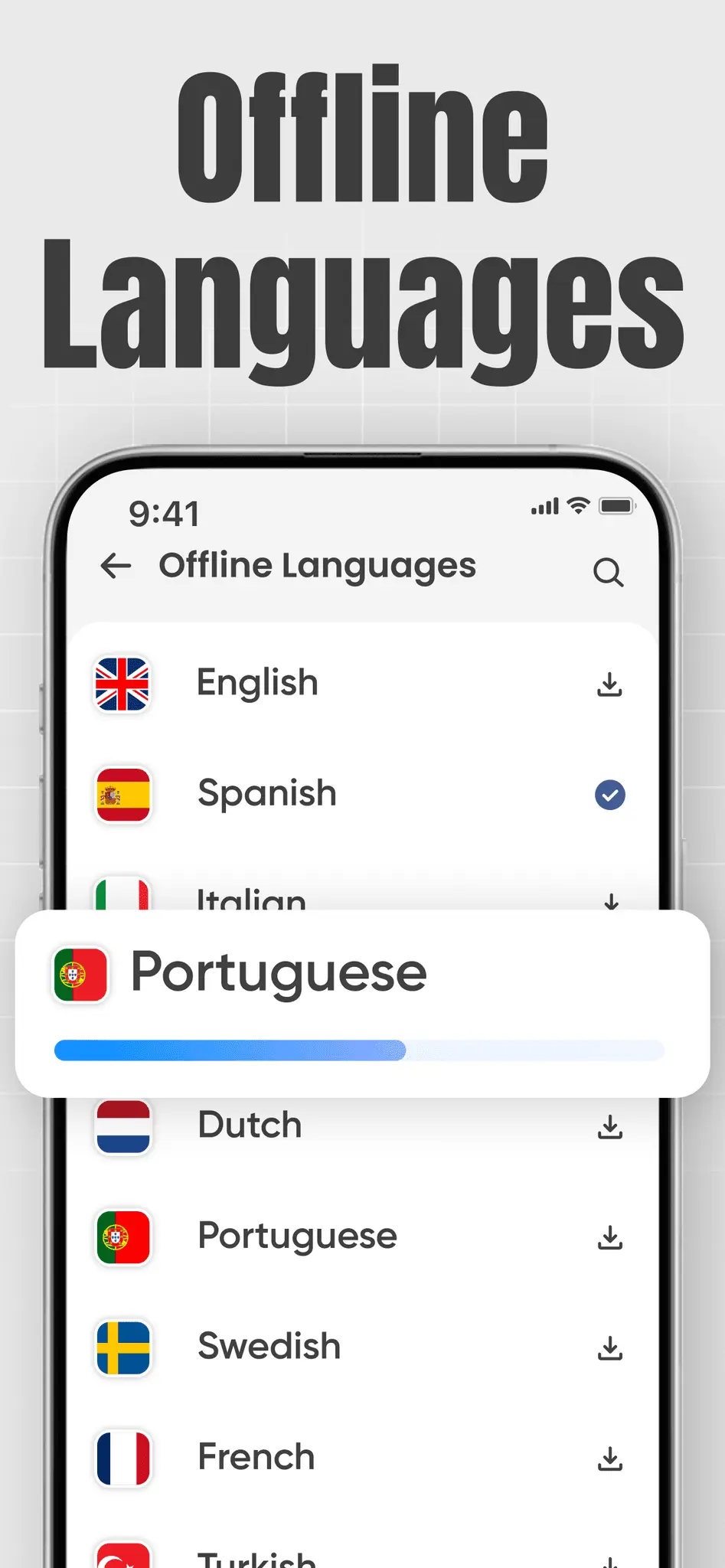 Screenshot 2 of Language Translator - Offline App