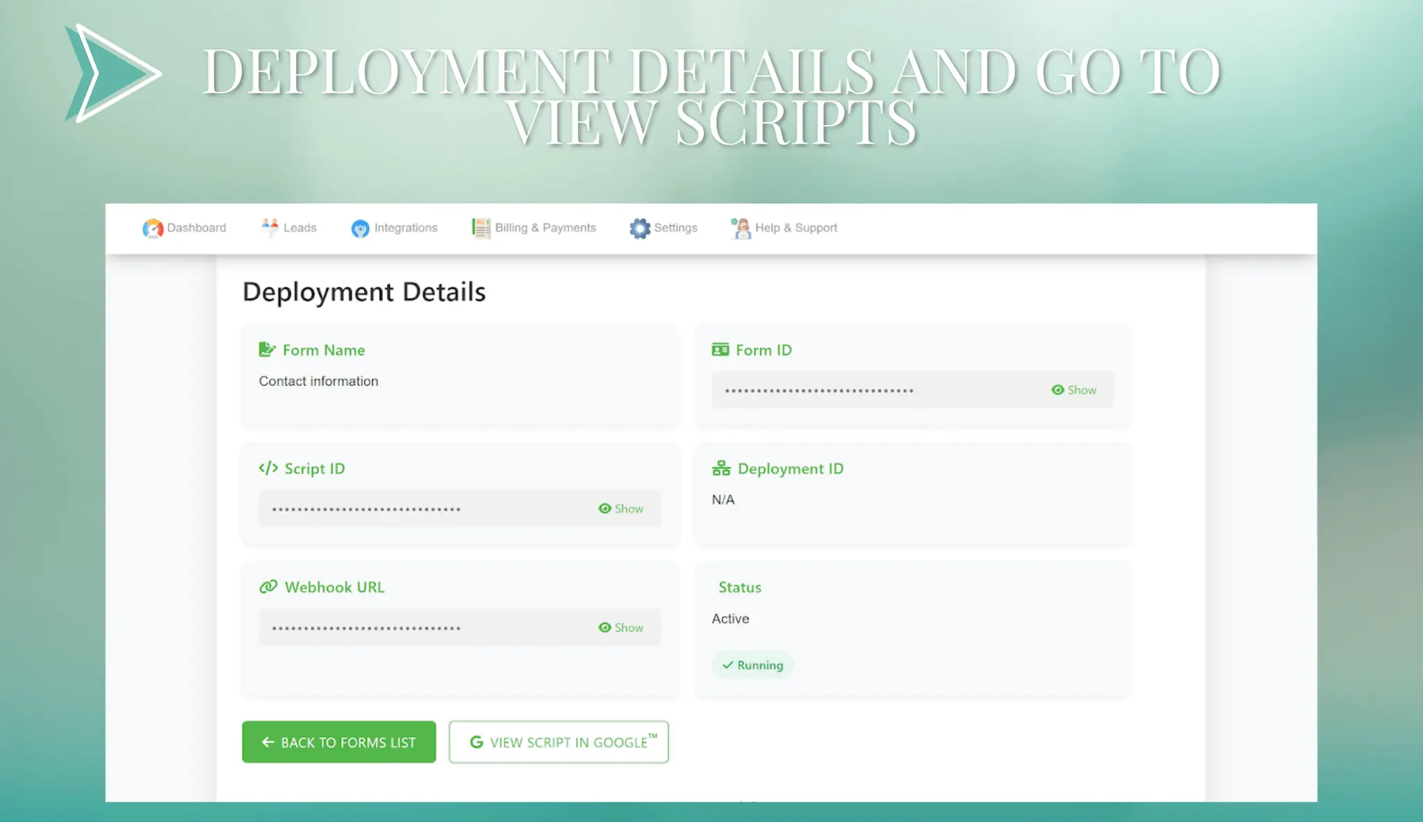 Screenshot 1 of GreenCRM24