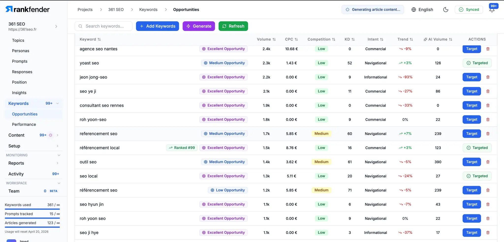 Screenshot 7 of Rankfender
