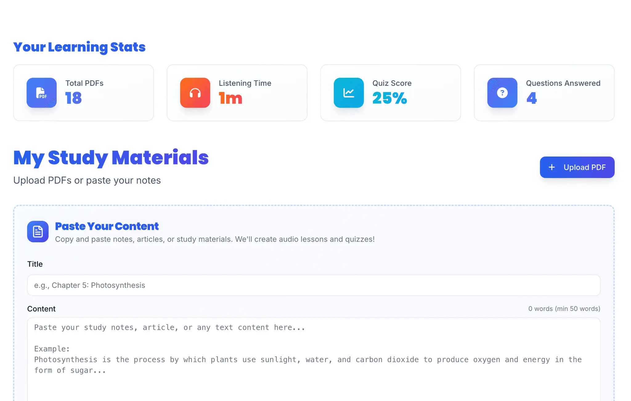 Screenshot 4 of VoiceBrief.io