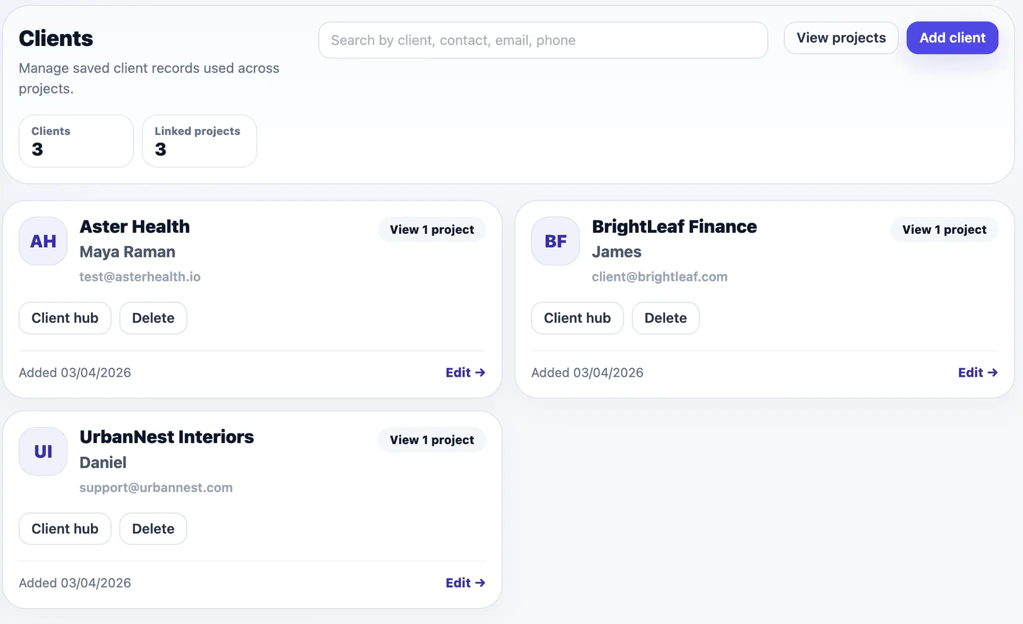 Screenshot 4 of ClientProof