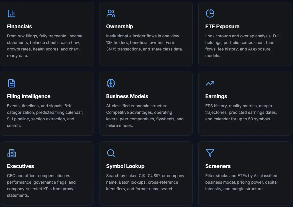 Screenshot 1 of StockFit API