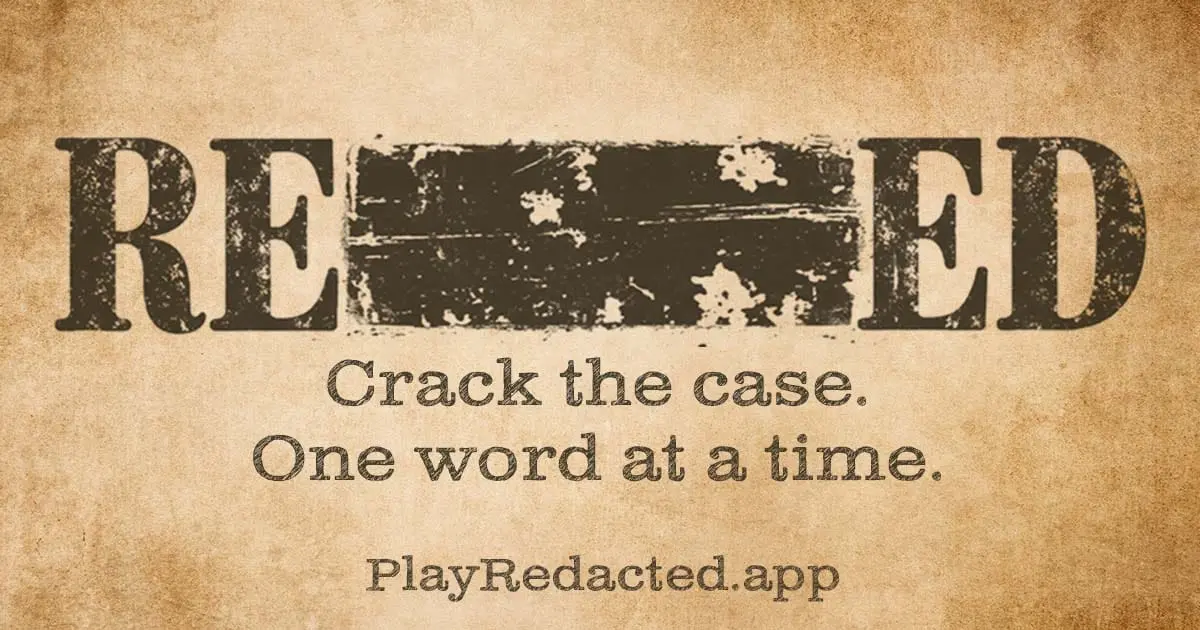Screenshot 1 of Redacted: Daily Case File