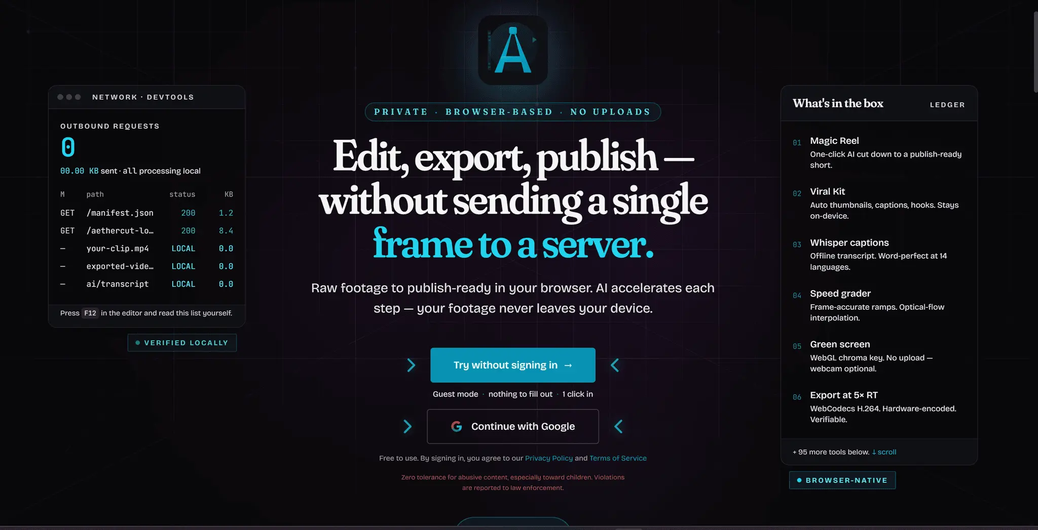 Screenshot 2 of AetherCut