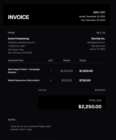 Screenshot 5 of InvoiceDeck