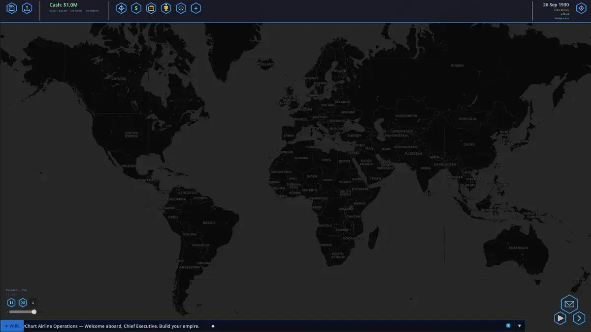 Screenshot 1 of SkyChart: Airline Executive