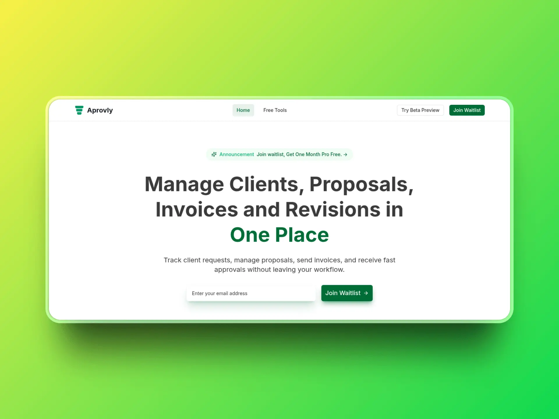 Screenshot 2 of Aprovly
