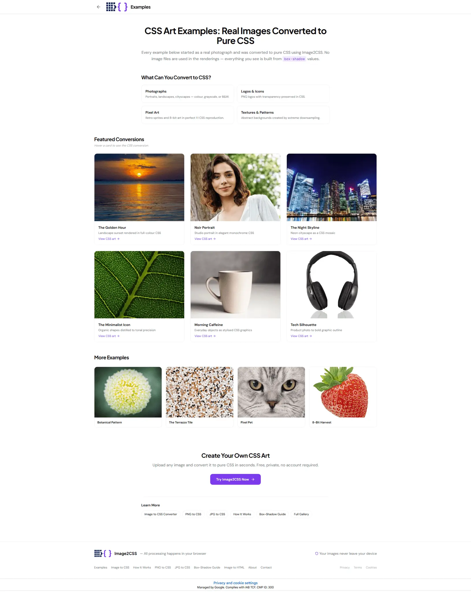 Screenshot 4 of Image to CSS Converter