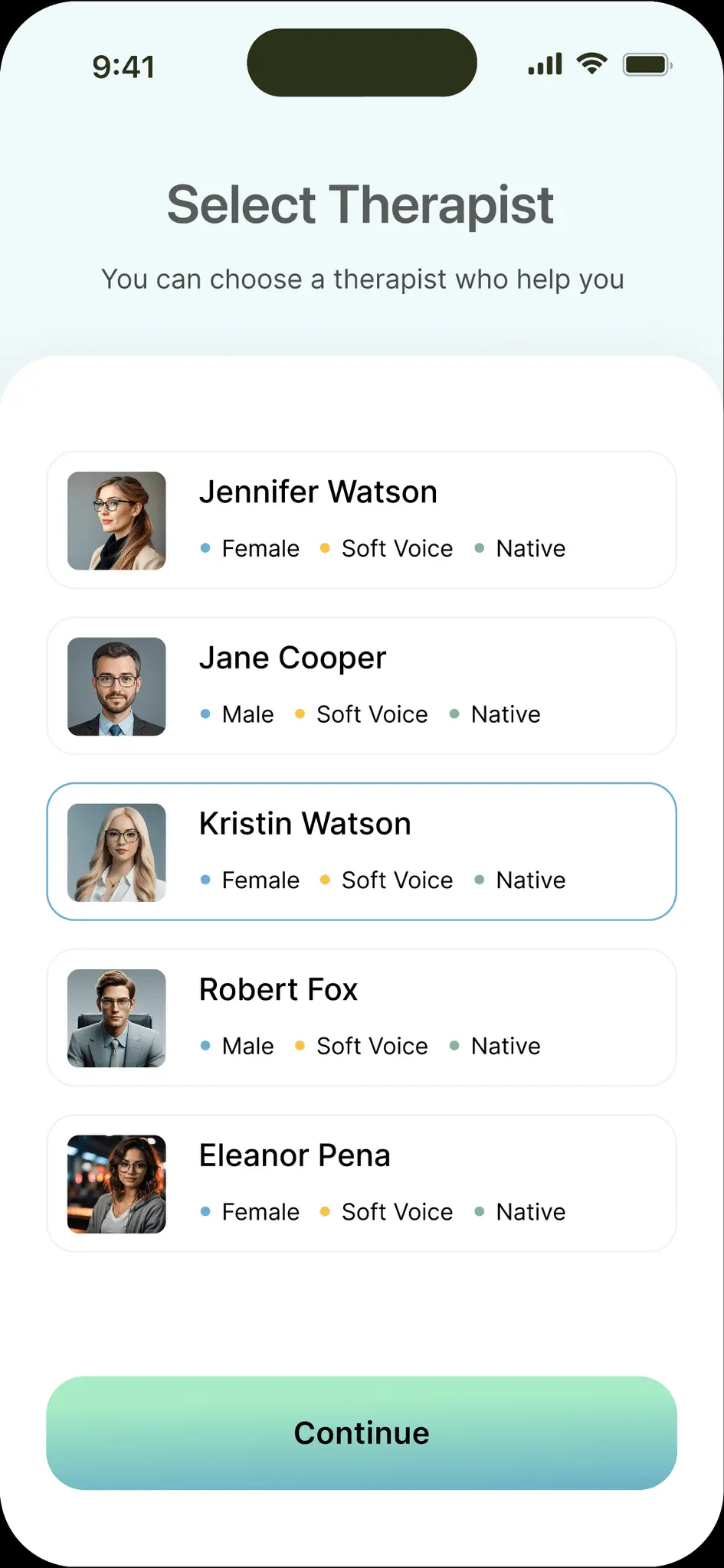 Screenshot 2 of therappai – Your personal AI therapist