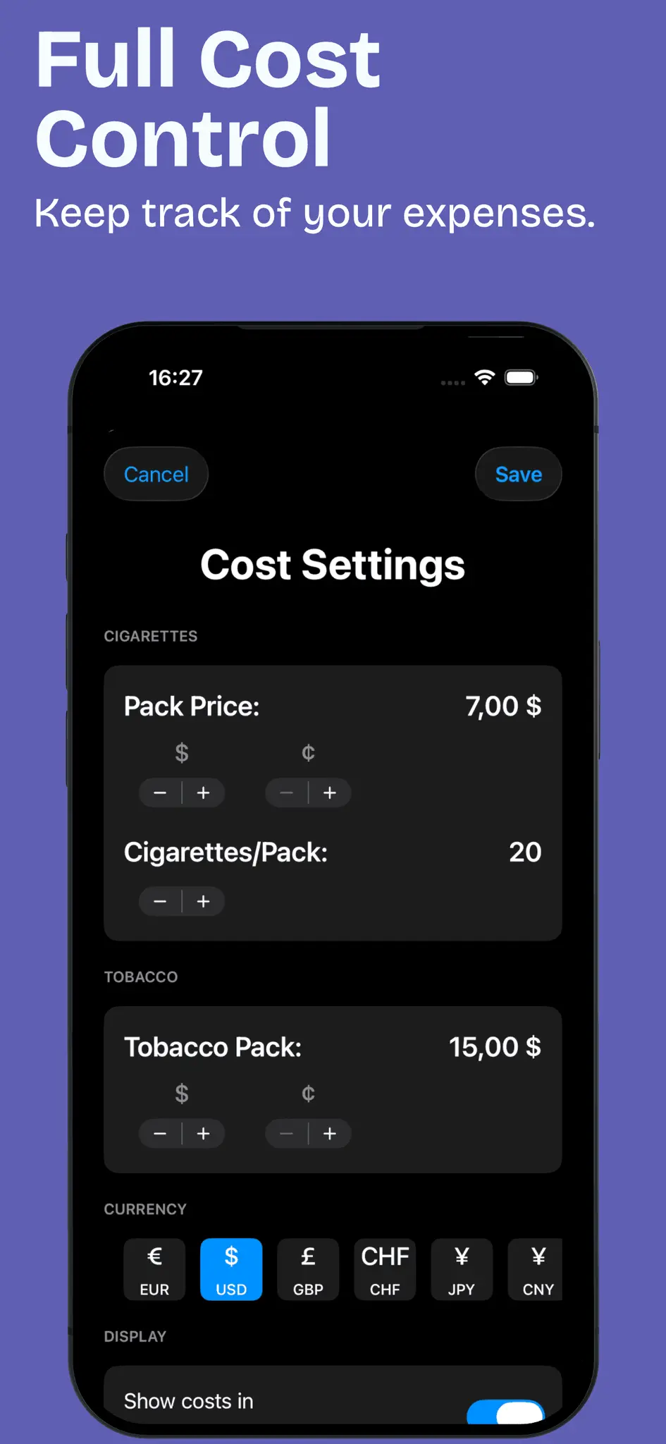 Screenshot 6 of SmokeLessTimer - Rauch weniger, bis du r