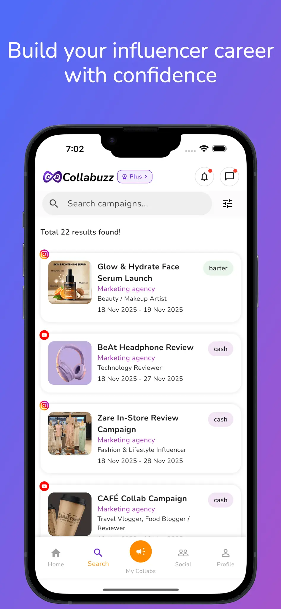 Screenshot 1 of Collabuzz