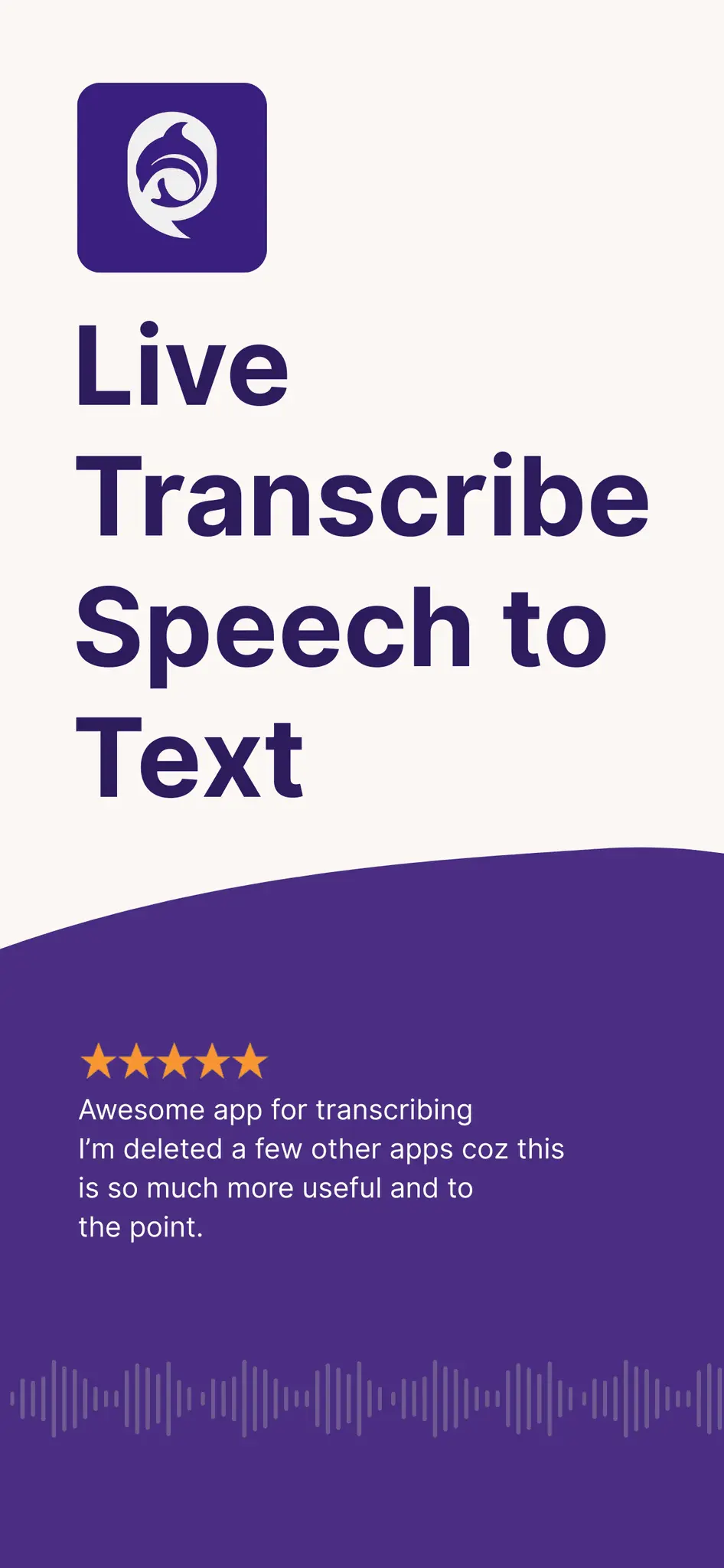 Screenshot 2 of Audio Transcription: iScribe