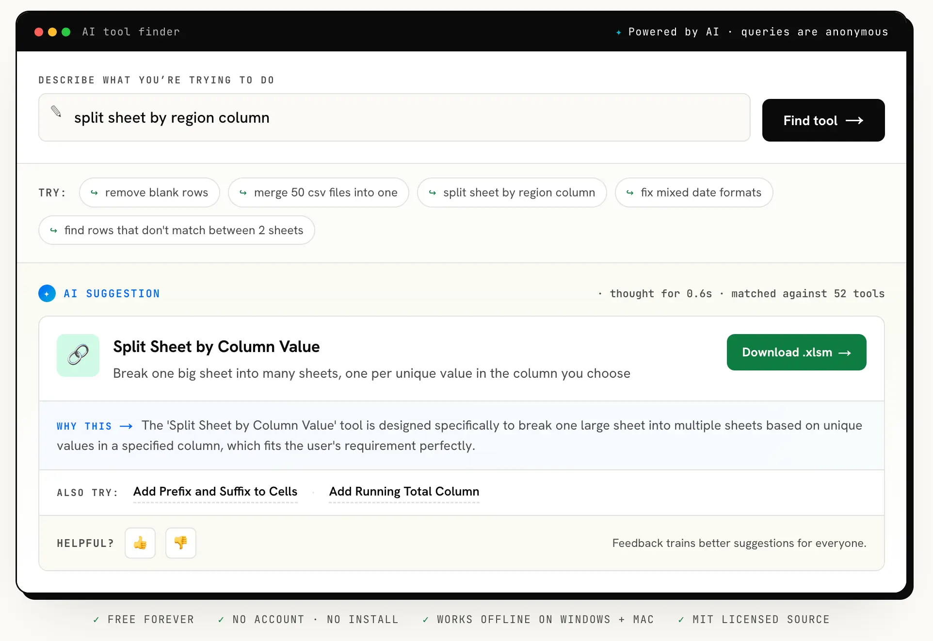 Screenshot 3 of excelmacros.net