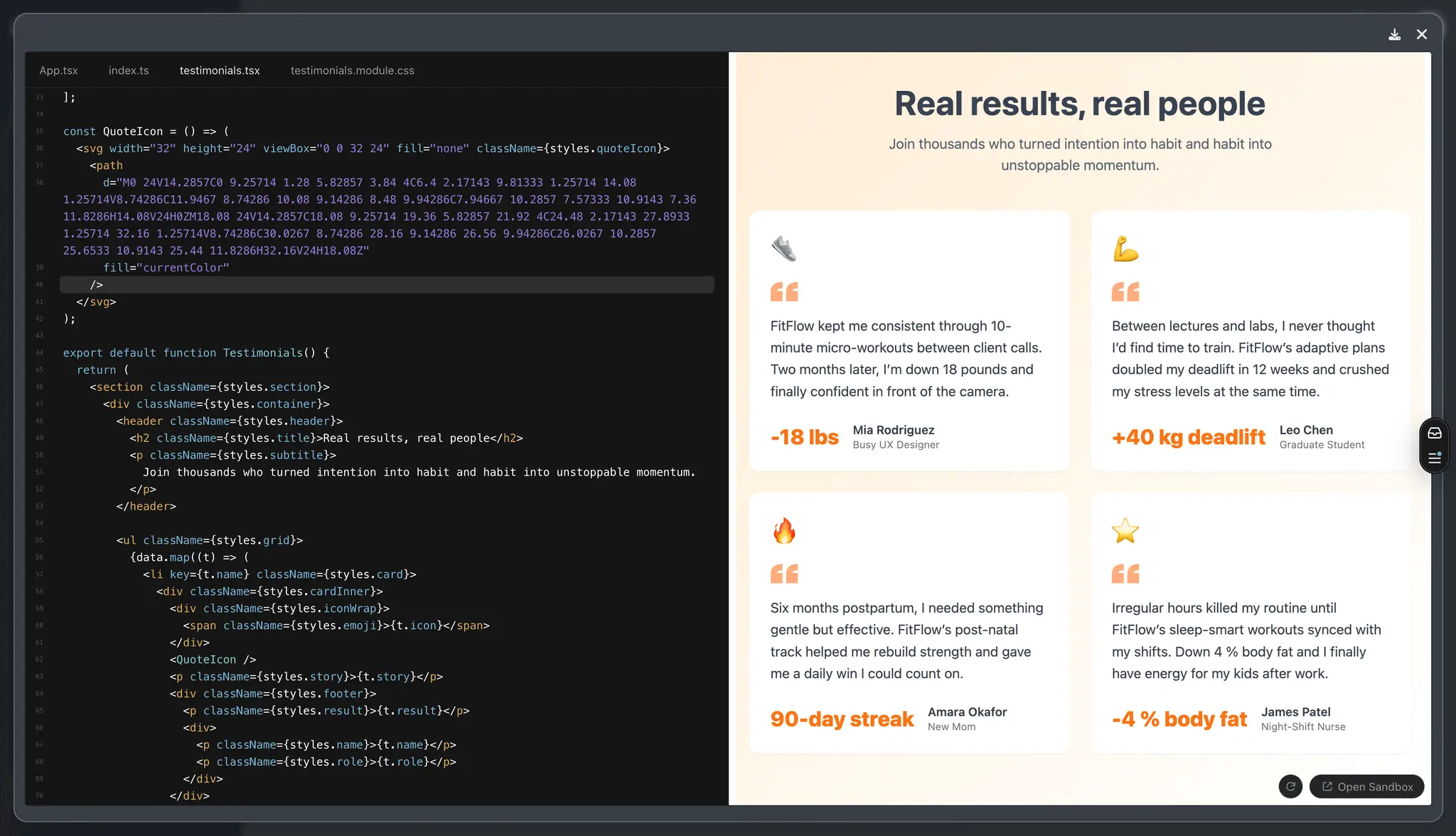 Screenshot 3 of Gune UI