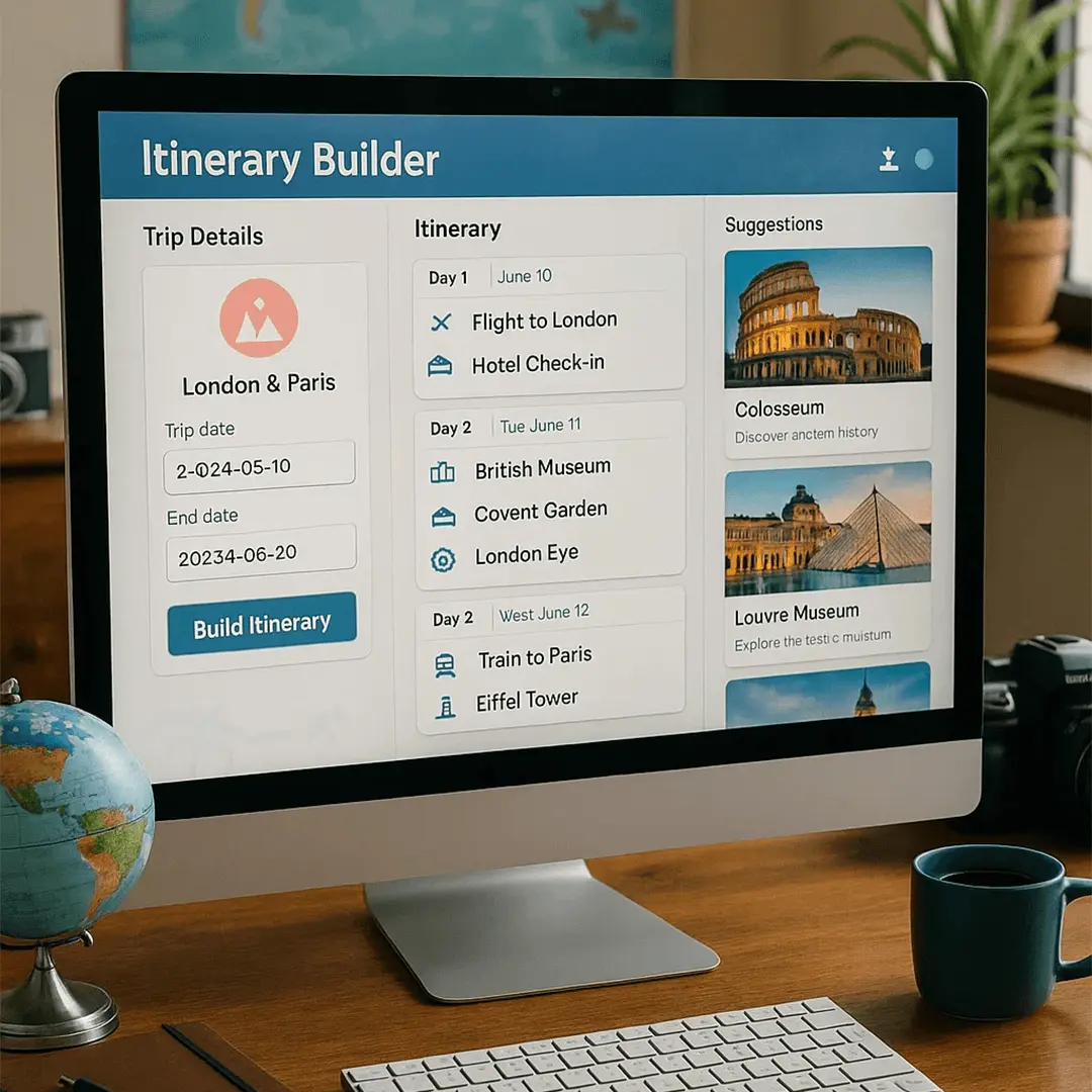 Screenshot 3 of Travel Itinerary Builder Software