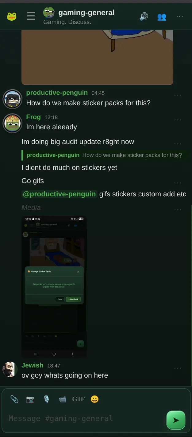Screenshot 1 of FrogTalk