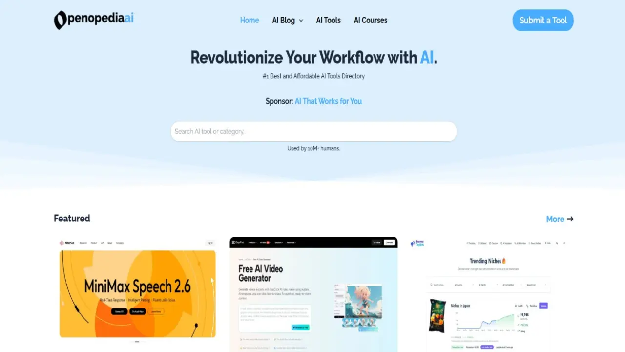 Screenshot 1 of Openopediaai