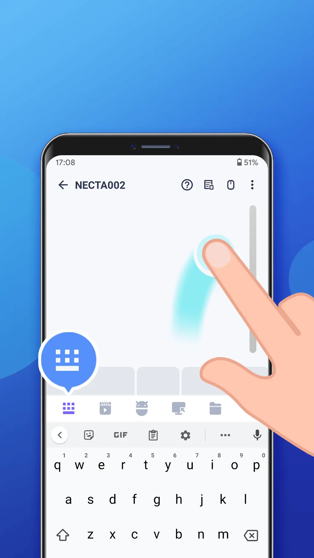 Screenshot 1 of WiFi Mouse