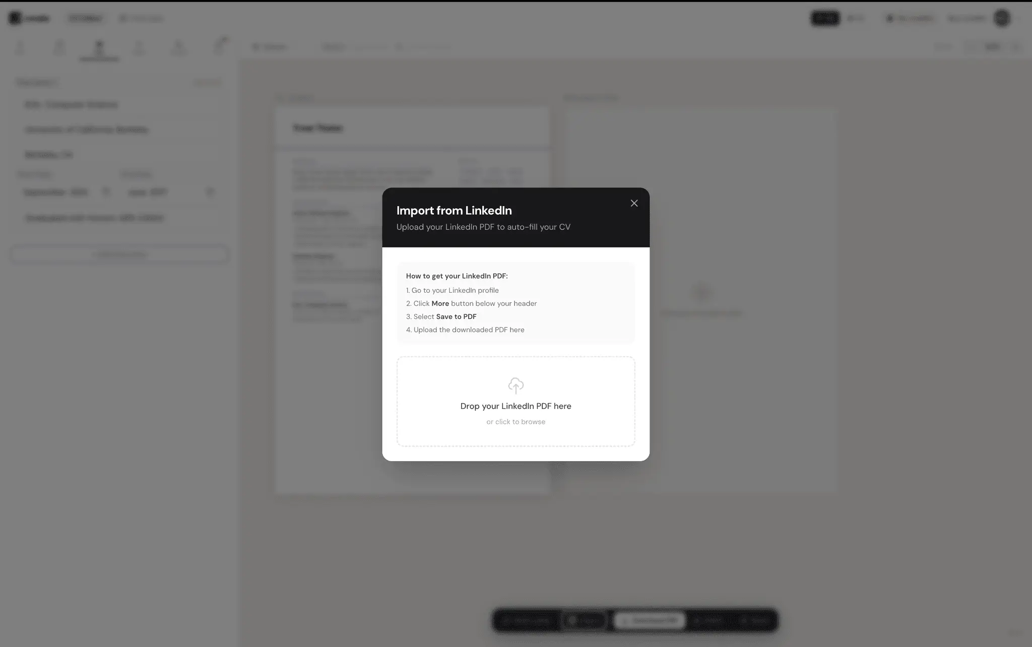 Screenshot 2 of CVmake