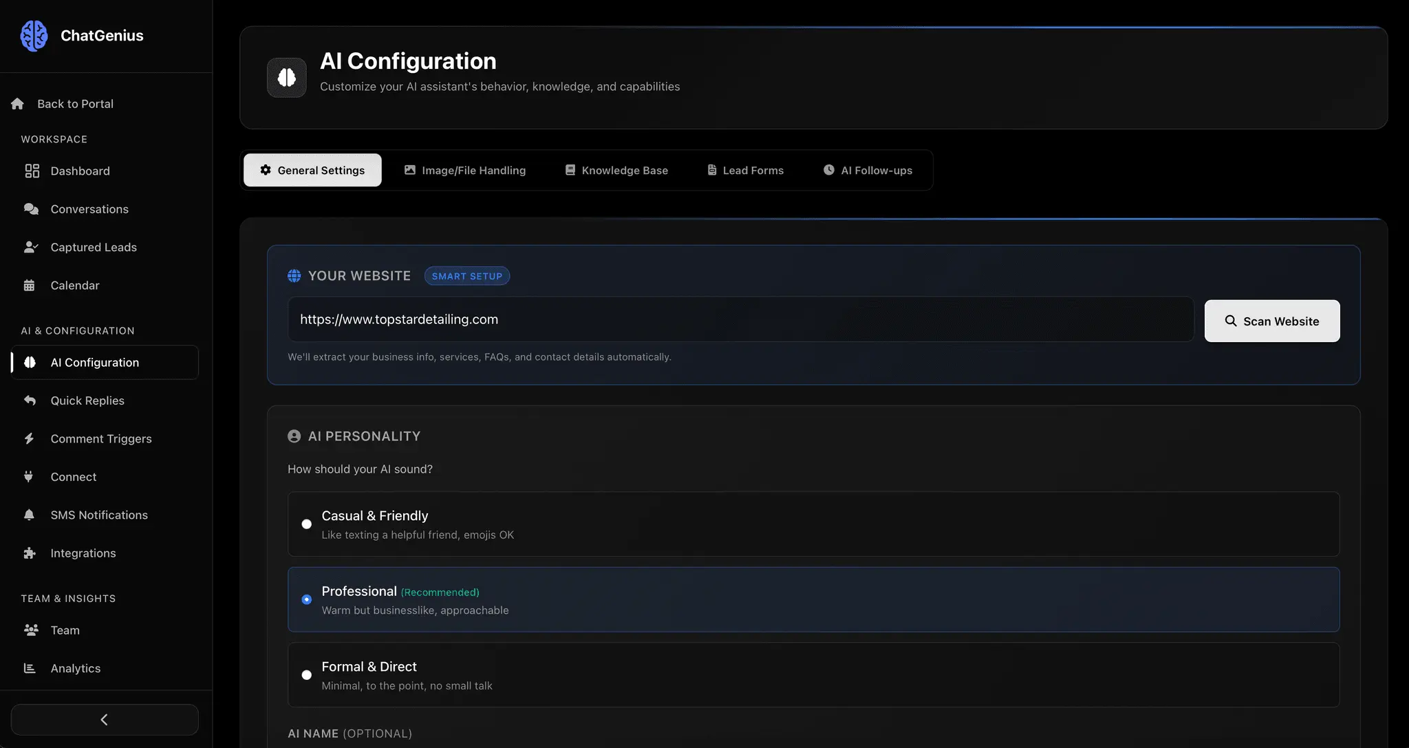 Screenshot 4 of ChatGenius