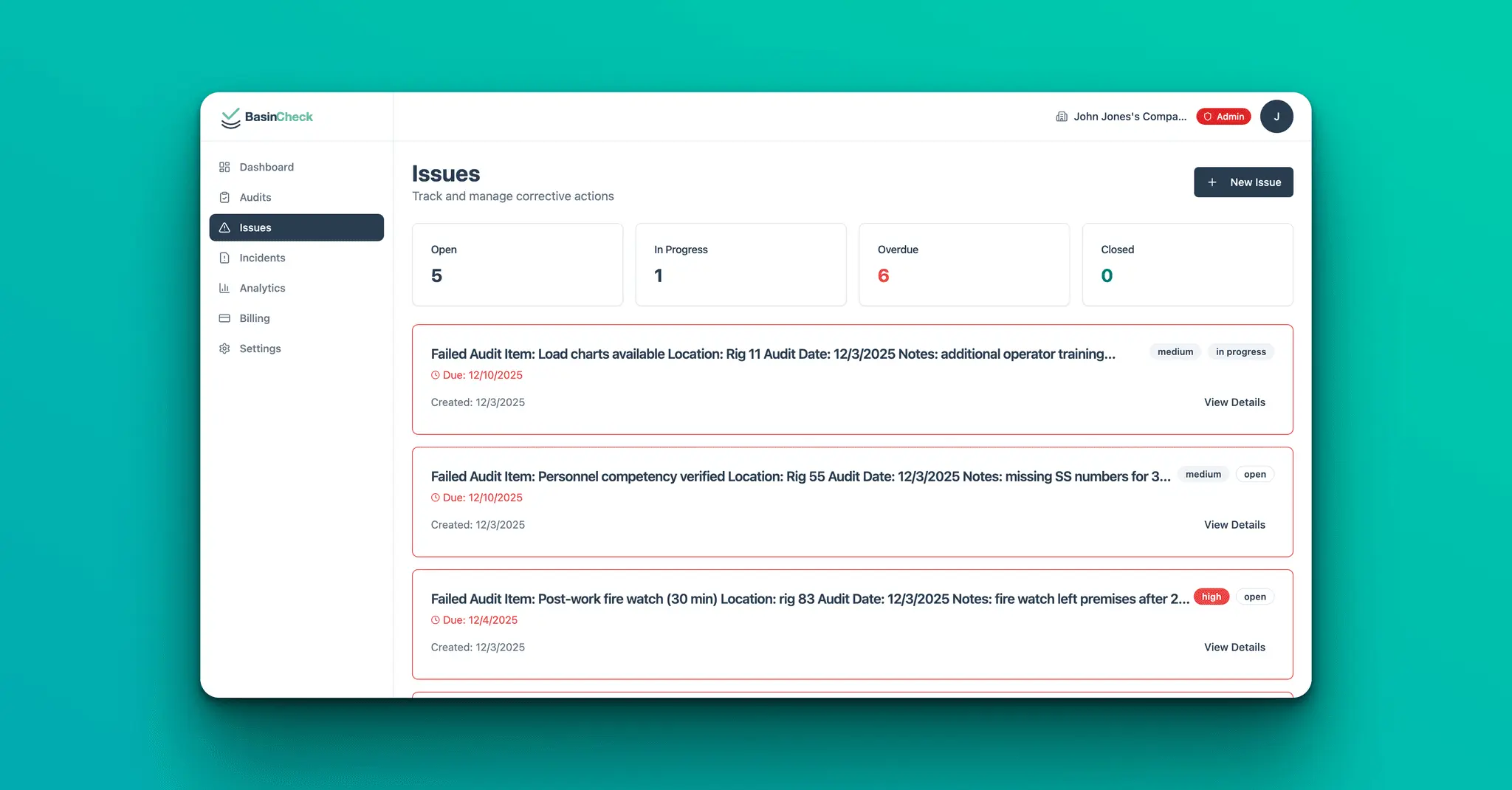 Screenshot 3 of BasinCheck