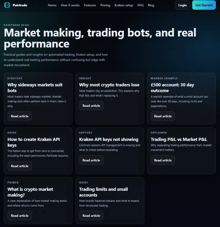 Screenshot 1 of Pairtrade