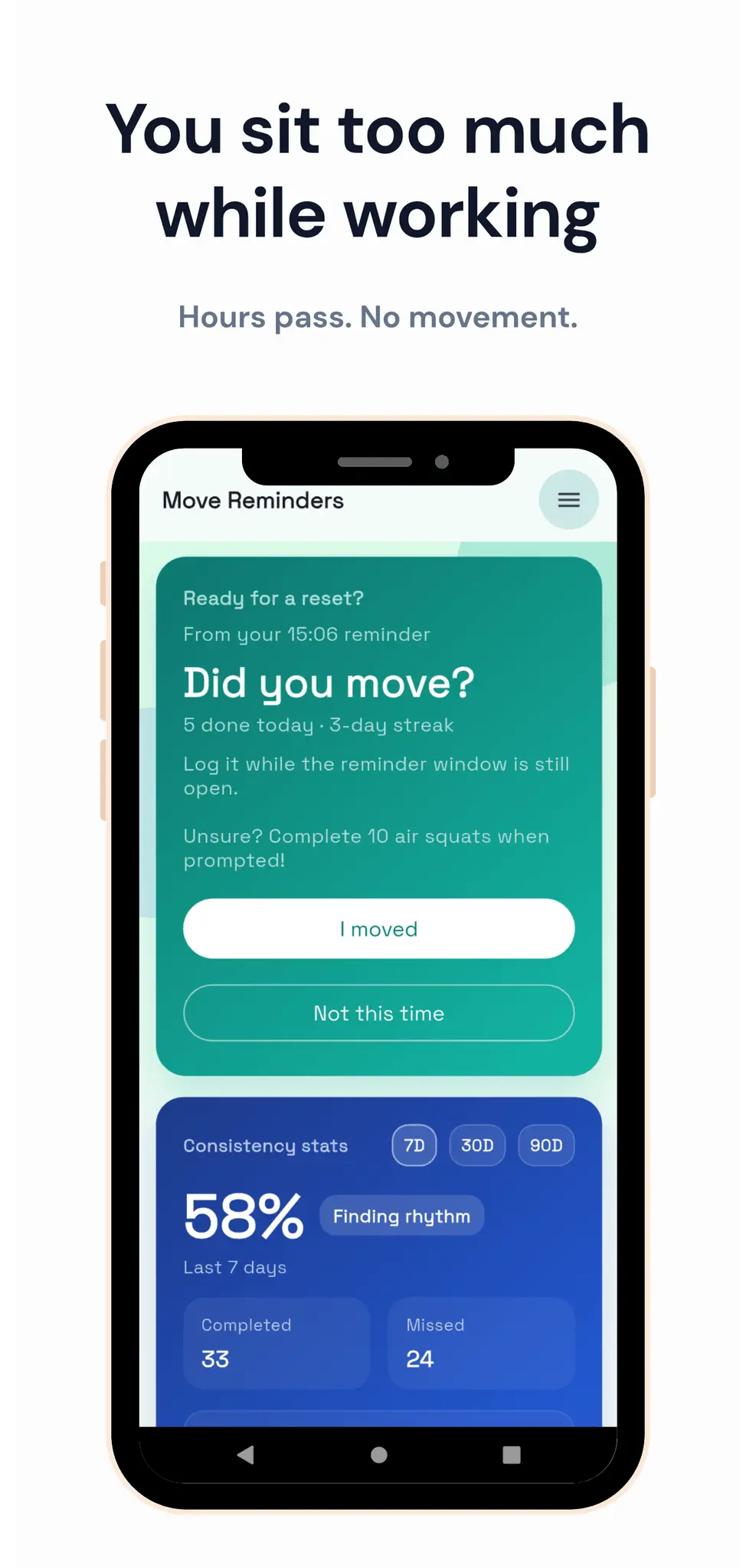 Screenshot 4 of Move Reminders