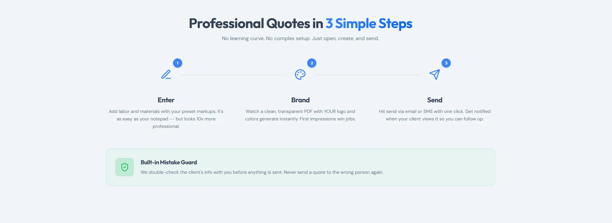 Screenshot 2 of instanttradequote