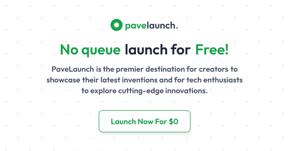 Screenshot 1 of PaveLaunch - Launch and Discover Product