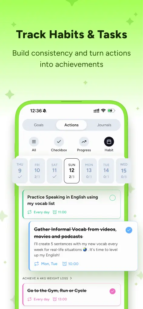Screenshot 6 of Future You: Life Goal Tracker