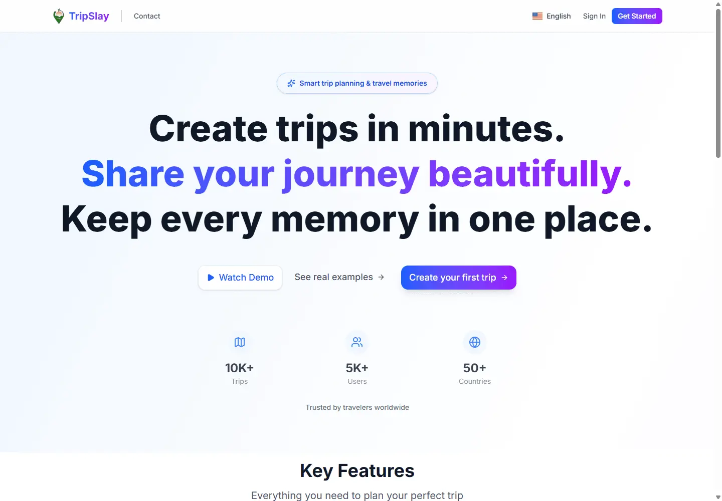 Screenshot 1 of TripSlay